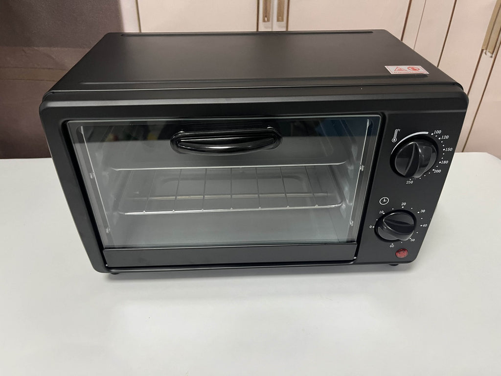 13L Electric Mini  Oven Grill Countertop Toaster Pizza Oven Temp Timer 800W