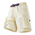 Men's Summer Thin Loose-Fitting Casual Quick-Drying Sports Cropped Pants