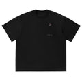 Embroidered Design Pure Cotton Short-Sleeve T-Shirt Mens